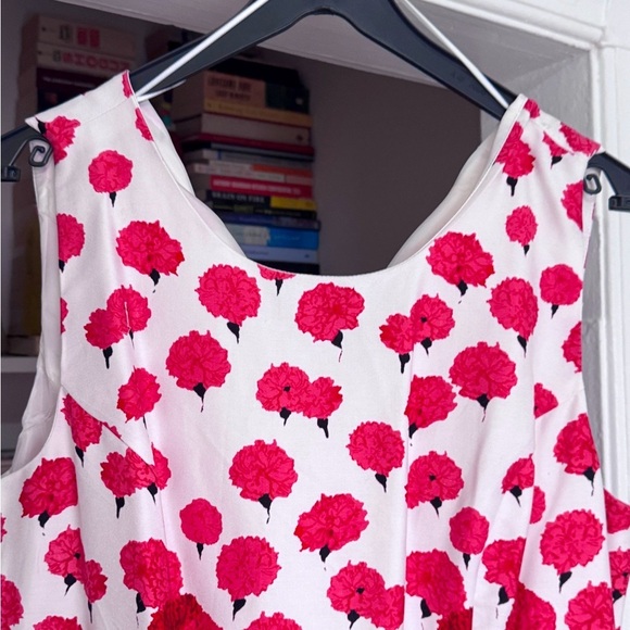 🌺 Beautiful Vintage Long Tall Sally Spring Poppy Ladies Dress - Size 12 - Picture 4 of 16